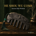 He Shou Wu Massage Comb | 何首乌养生按摩梳