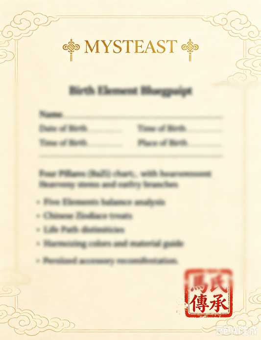Birth Element Blueprint — Detailed Personalized Reading