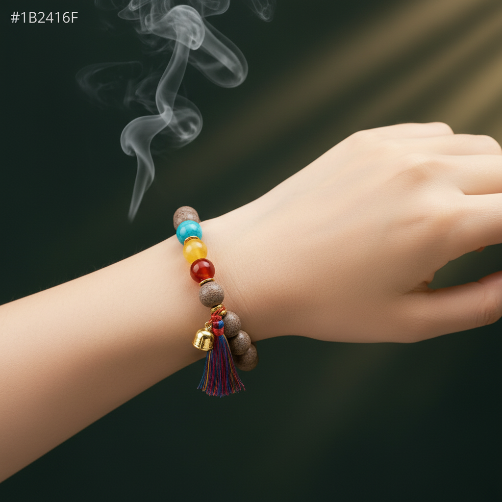 Gourd harmony bracelet wrist wearing photo